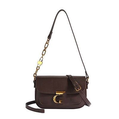 Saco de câmera de moda Saco de ombro de couro PU de design requintado para estilo vintage
