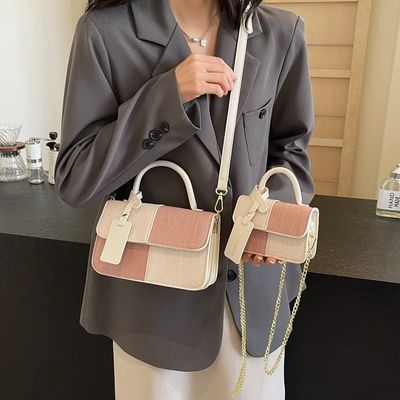 Bolsas de praia de moda para mulheres Bolsa de plástico de grande capacidade com fecho e duas correias