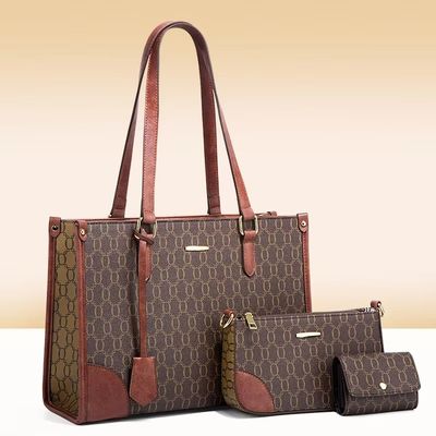 Forma personalizada aceita GHJ-03 Bolsas de luxo para mulheres com Crossbody e Tote Bag Sets