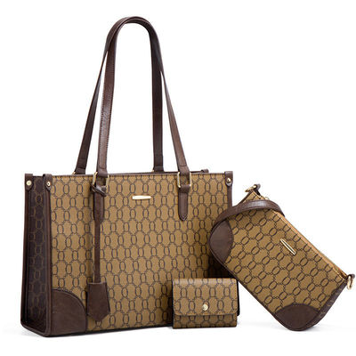 Forma personalizada aceita GHJ-03 Bolsas de luxo para mulheres com Crossbody e Tote Bag Sets