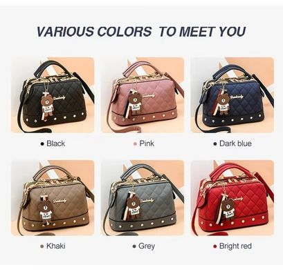 Detecção de movimento CANDY Pattern Vintage Chain Crossbody Bolsas de mão de flaps pequenas para mulheres PU couro