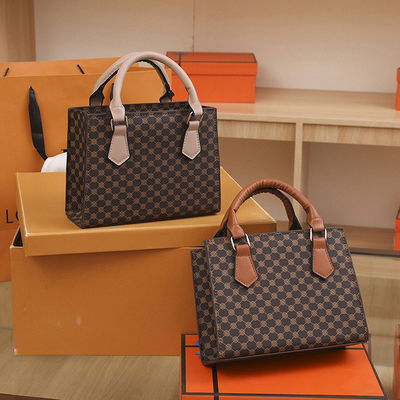 Saco de mão de luxo feminino de couro PU Saco de mensageiro e elegante saco de ombro