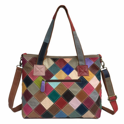 Bolsas personalizadas para mulheres Bolsas Tote Bolsas de couro vintage de design para estilo boêmio