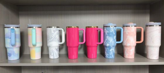 40oz Travel Mug H2.0 Tumbler Dupla parede de vácuo de aço inoxidável isolado em 2024