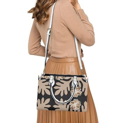 Bolsas de negócios de couro PU havaiano com cor personalizada e saco crossbody vintage