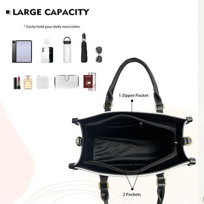 Bolsas de negócios de couro PU havaiano com cor personalizada e saco crossbody vintage