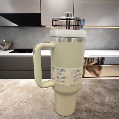 Isolamento térmico Copo de água 40oz com alça para adultos Outdoor Tour Presentes de negócios