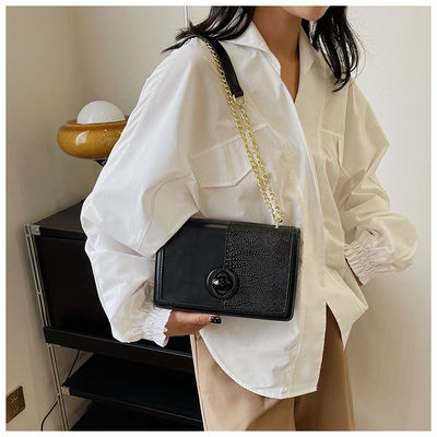 0.65kg PU leve poliéster Mano Bolsas de cadeia Bolsas de design para olhar de moda