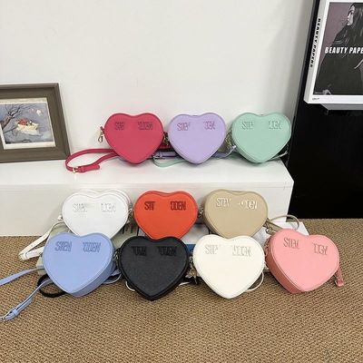 Material principal PU couro de punho único Bolsas de mão femininas para 2024 Dom do Dia dos Namorados