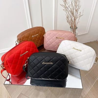 Bolsas de couro genuínas para mulheres Bolsas de couro para armazenar cosméticos Bolsas de moda de luxo
