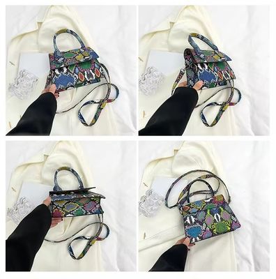 Bolsas de moda de luxo elegante para senhoras Designer destaque sequins de couro pequenas bolsas