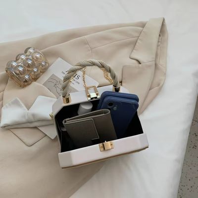 Detecção de Movimento Bolsas femininas de ombro de cadeia transversal com pequena gelatina leve e PU