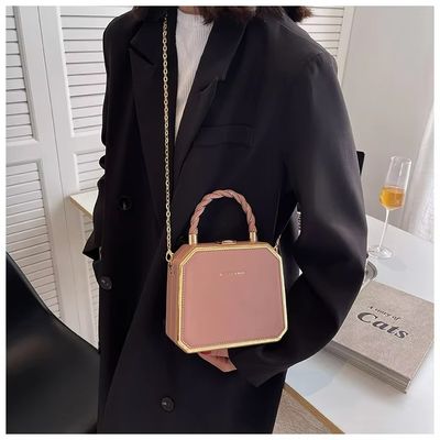 Detecção de Movimento Bolsas femininas de ombro de cadeia transversal com pequena gelatina leve e PU