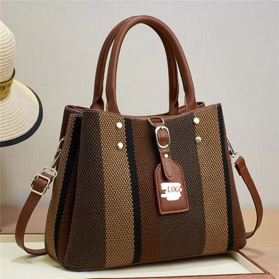 Saco feminino com aba GHJ-41 para todas as estações e acessível