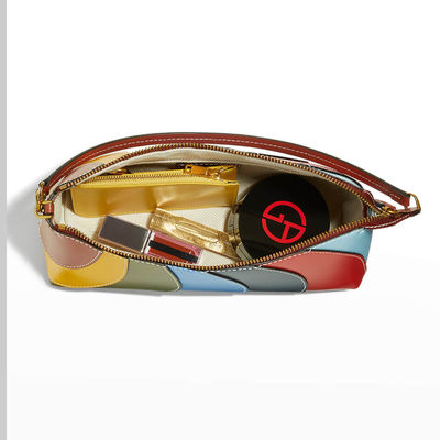 Tendências de moda de tira longa Últimas elegantes bolsas de ombros de senhoras com decoração de fechadura