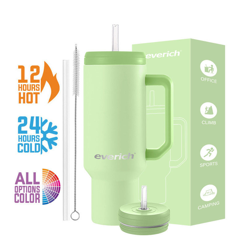 Garrafa de água de aço inoxidável, barril de café isolado, MUGS para água de café, chá e cerveja