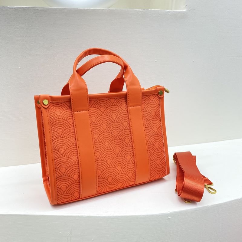 Saco de Mulheres Vintage Kurt Canvas Tote Saco de Mão com Faixa Larga e fechadura