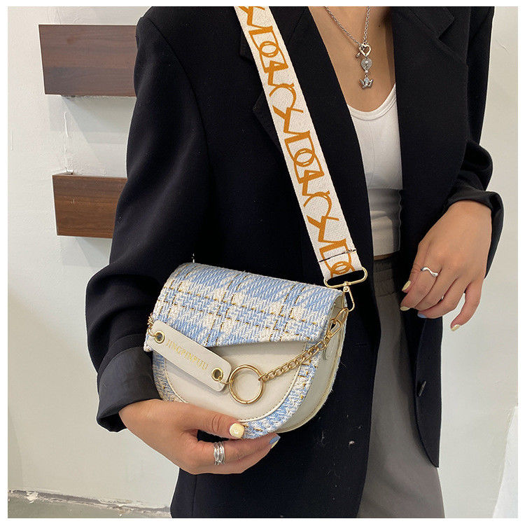2 Cores Long Strip PU Bolsas de Mulheres Bolsas de Luxo Bolsas de Mulheres Bolsas de Mão Tendências Últimas Elegantes