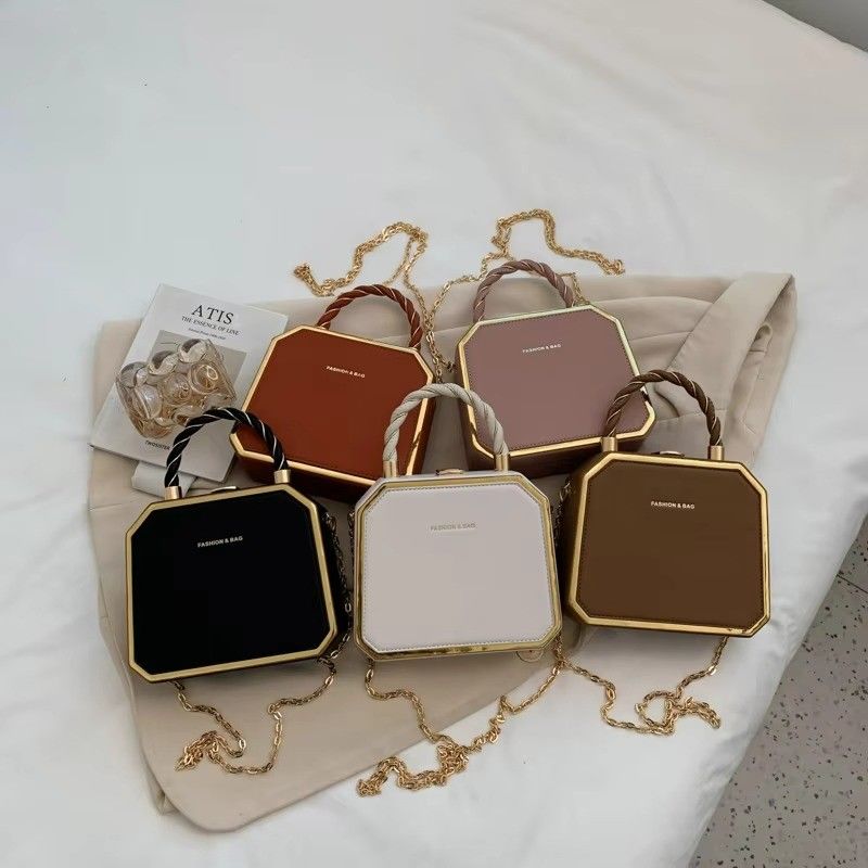 Detecção de Movimento Bolsas femininas de ombro de cadeia transversal com pequena gelatina leve e PU