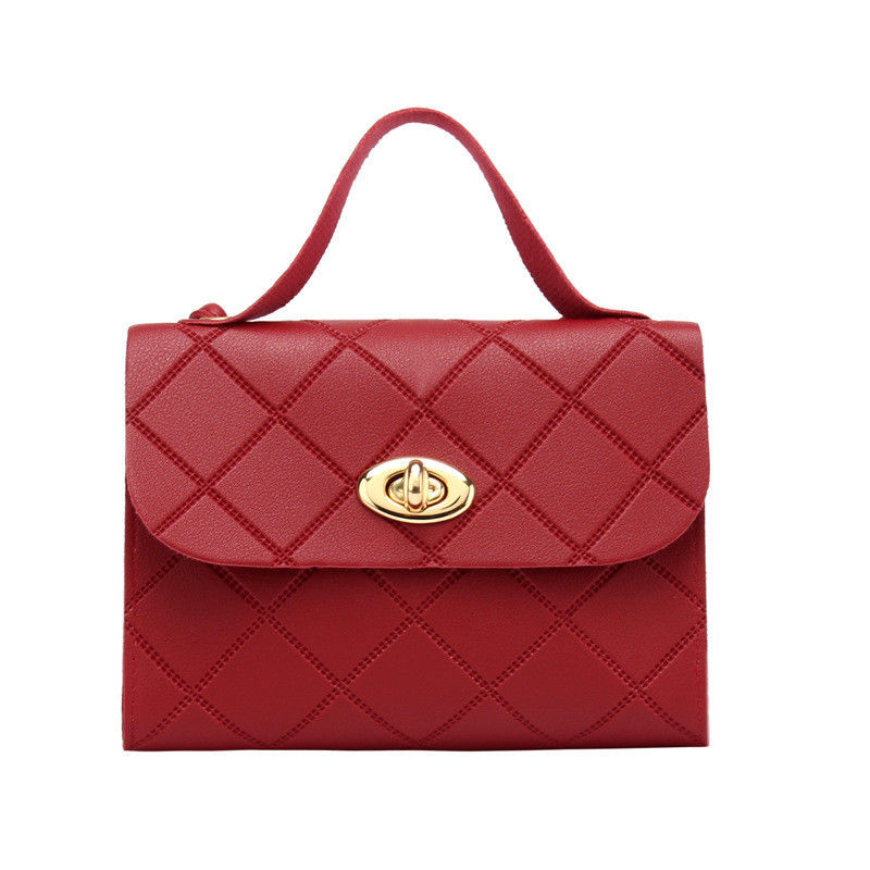 GHJ-28 Bolsas de mão de luxo de um ombro para mulheres de couro PU adequado para todas as estações